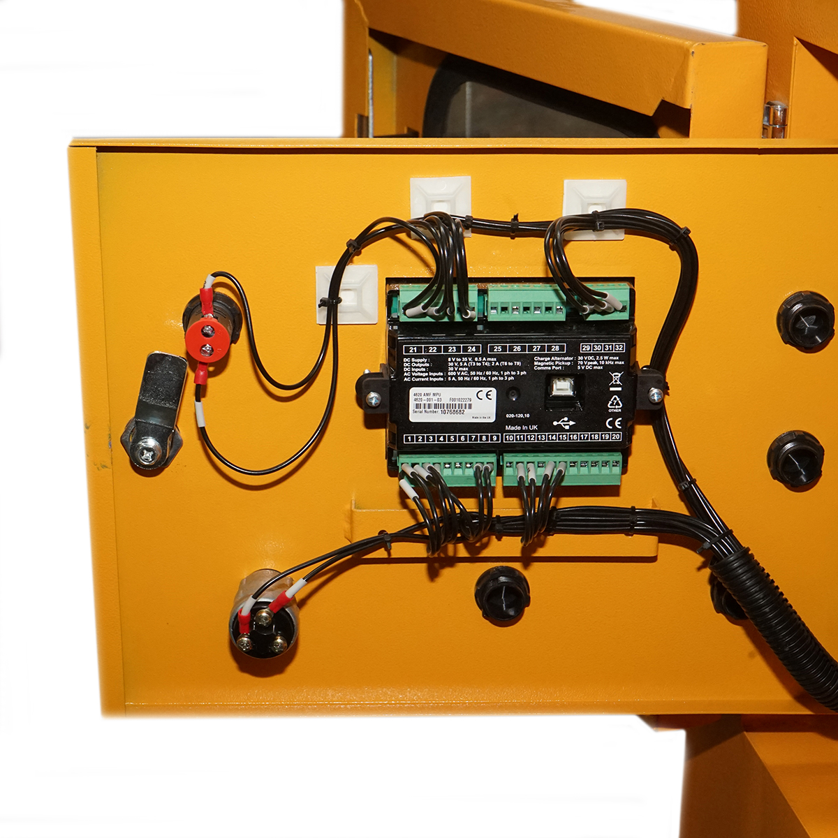 Generator electric trifazat insonorizat 37.5KVA, 230/400V, motor diesel Ricardo 38kW ZH4105D Breckner Germany - imagine 11