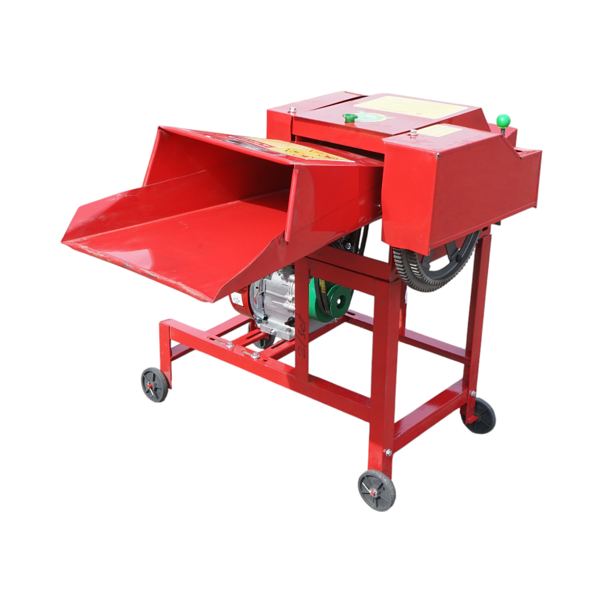 Tocator de lucerna pe benzina 7.5CP, 215cc, capacitate 400 kg/h, 2 trepte tocare, pornire sfoara THOR - imagine 3