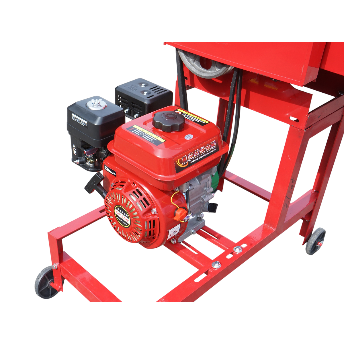 Tocator de lucerna pe benzina 7.5CP, 215cc, capacitate 400 kg/h, 2 trepte tocare, pornire sfoara THOR - imagine 8