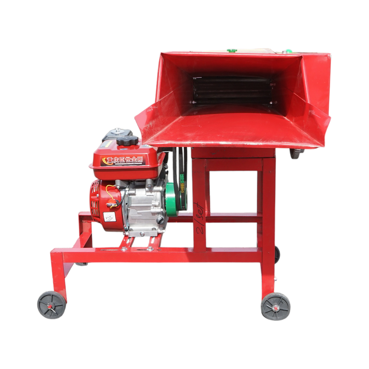 Tocator de lucerna pe benzina 7.5CP, 215cc, capacitate 400 kg/h, 2 trepte tocare, pornire sfoara THOR - imagine 6