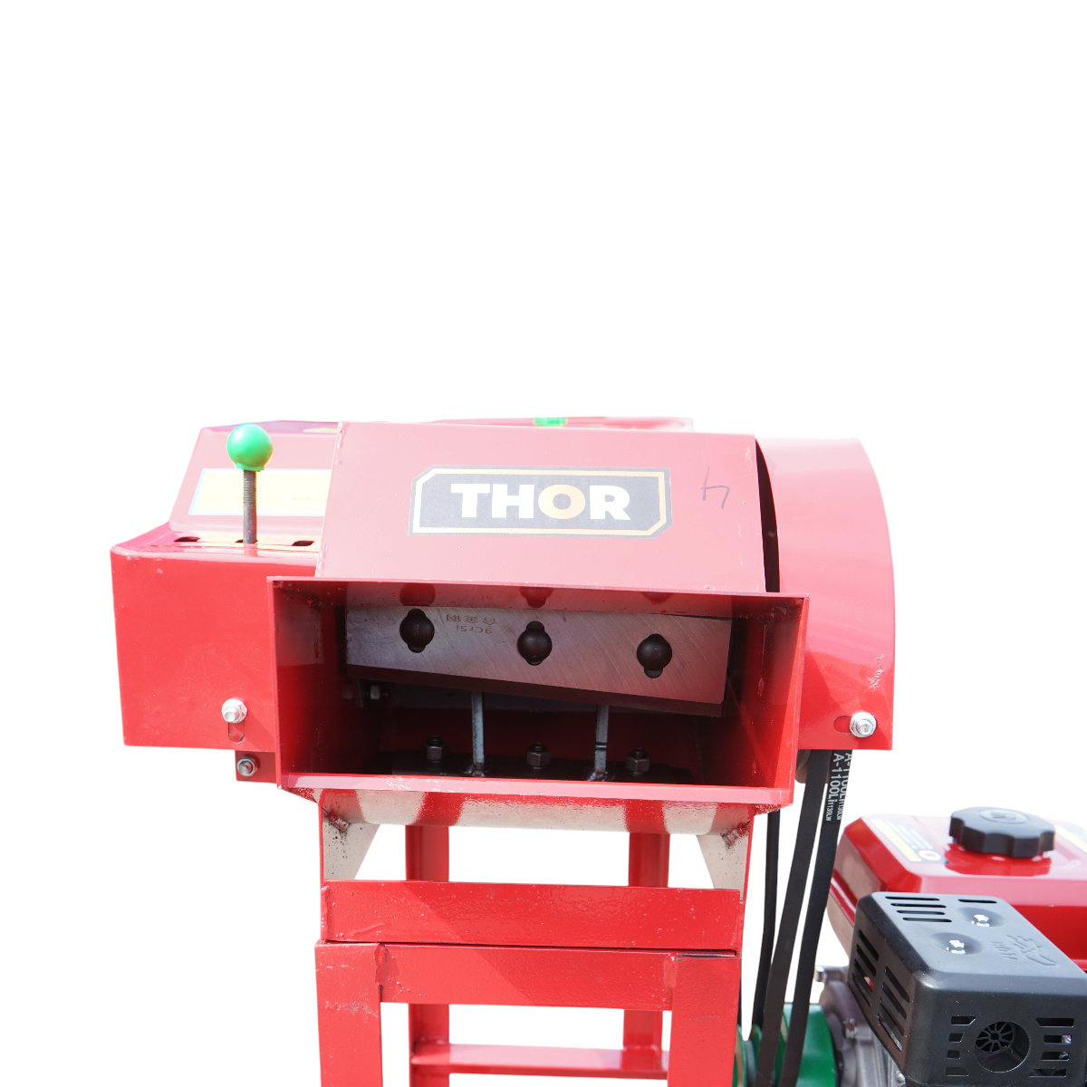Tocator de lucerna pe benzina 7.5CP, 215cc, capacitate 400 kg/h, 2 trepte tocare, pornire sfoara THOR - imagine 10