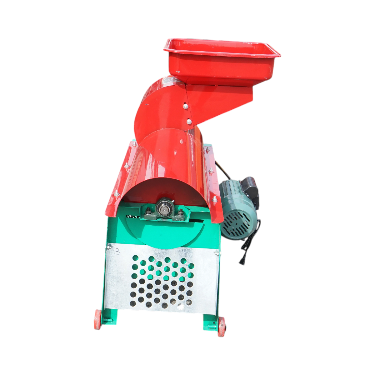 Batoza porumb electrica 3kW, 220V, cuva verticala, capacitate 3000 kg/h, turatie 2840rpm THOR - imagine 5