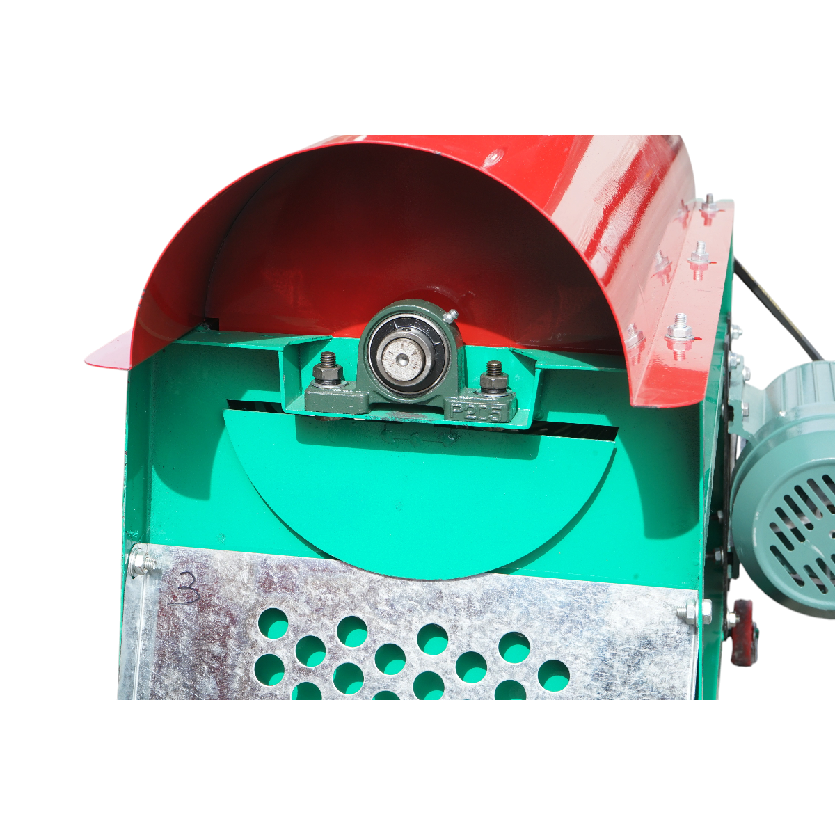 Batoza porumb electrica 3kW, 220V, cuva verticala, capacitate 3000 kg/h, turatie 2840rpm THOR - imagine 10
