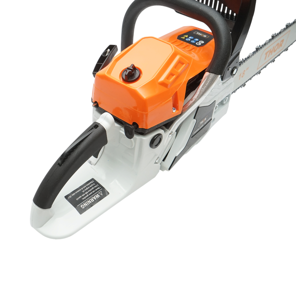 Drujba pe benzina profesionala 2 timpi 58cc, 3.3CP, 8500rpm, lama 18 inch (450mm) THOR - imagine 10
