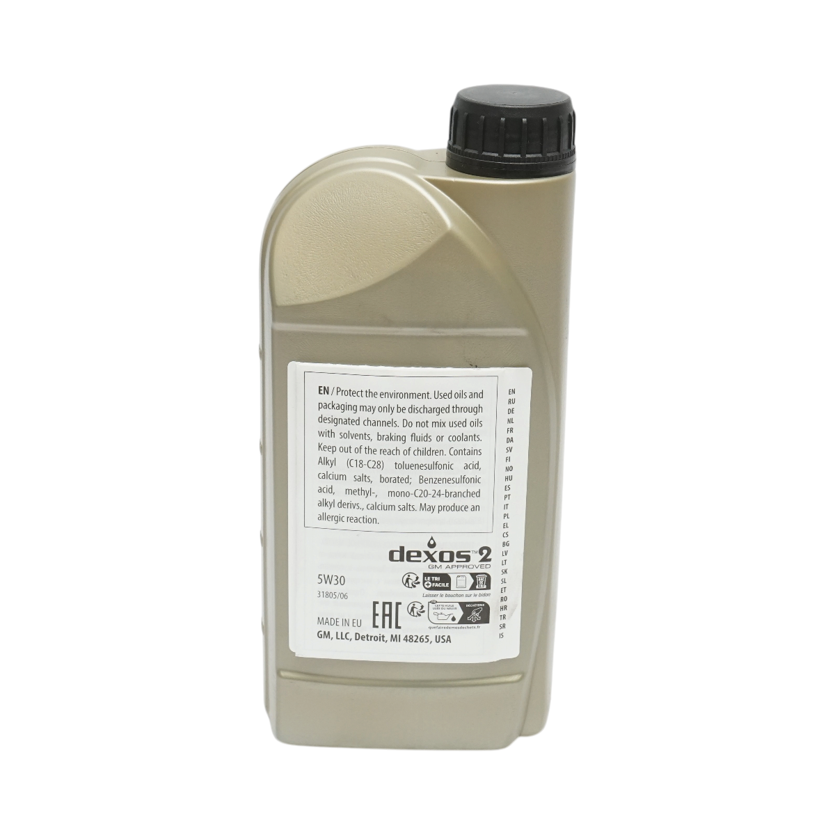 Ulei motor 5W30 GM Genuine Dexos 2 LongLife 1L - imagine 3