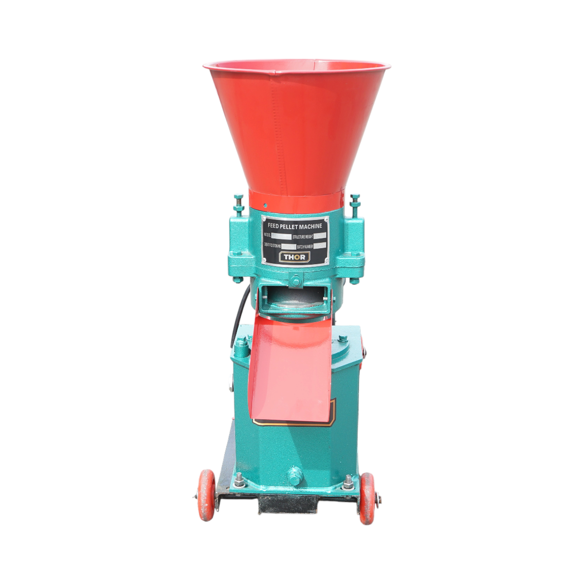 Granulator furaje 4.5kW, 220V, capacitate 110 kg/h, matrita 3mm, turatie 1440rpm THOR - imagine 5