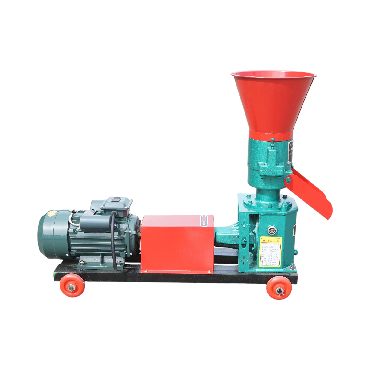 Granulator furaje 4.5kW, 220V, capacitate 110 kg/h, matrita 3mm, turatie 1440rpm THOR - imagine 4