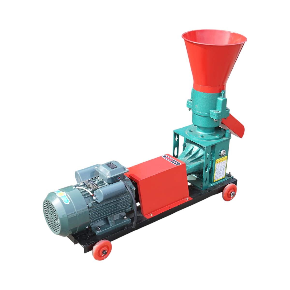 Granulator furaje 4kW, 220V, capacitate 120 kg/h, matrita 4mm, turatie 1440rpm THOR - imagine 6