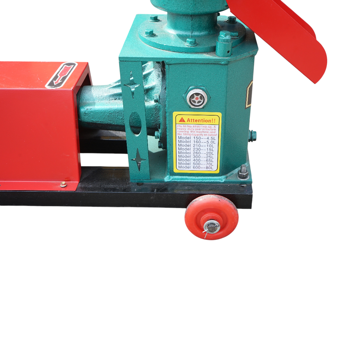 Granulator furaje 4kW, 220V, capacitate 120 kg/h, matrita 4mm, turatie 1440rpm THOR - imagine 12
