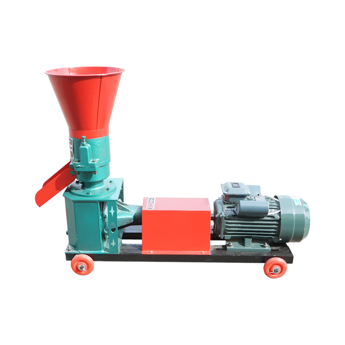 Granulator furaje 4kW, 220V, capacitate 120 kg/h, matrita 4mm, turatie 1440rpm THOR - imagine 2