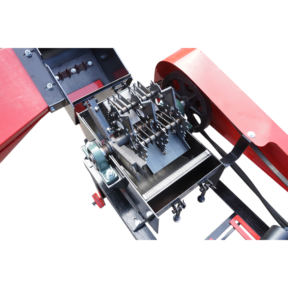 Tocator furaje 4.5kW, 220V, capacitate 1200 Kg/h, turatie 2840 r/min, 3 site incluse THOR - imagine 6