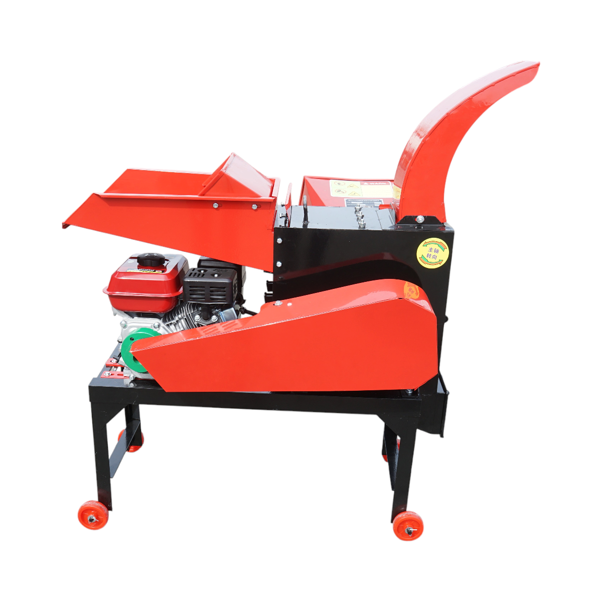 Tocator furaje pe benzina 7.5CP, 215cc, capacitate 1500 kg/h, pornire sfoara, 3 site incluse THOR - imagine 4