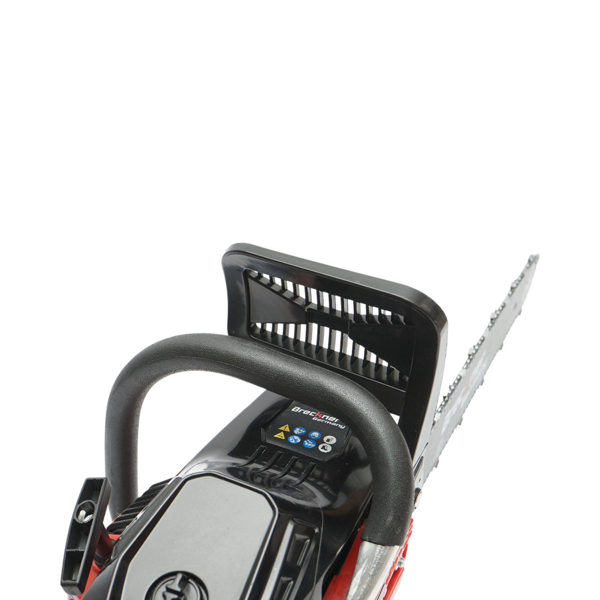 Drujba pe benzina profesionala 2 timpi 58cc, 3.3CP, 8500rpm, lama 18 inch (450mm) Breckner Germany - imagine 10