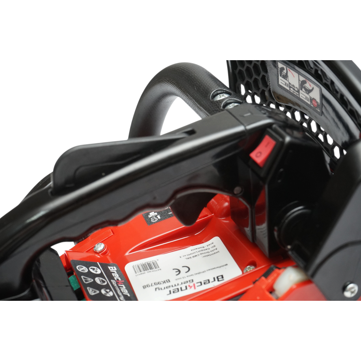 Drujba pe benzina profesionala 2 timpi 25.4cc, 1.2CP, 8500rpm, lama 12 inch (300mm) Breckner Germany - imagine 9