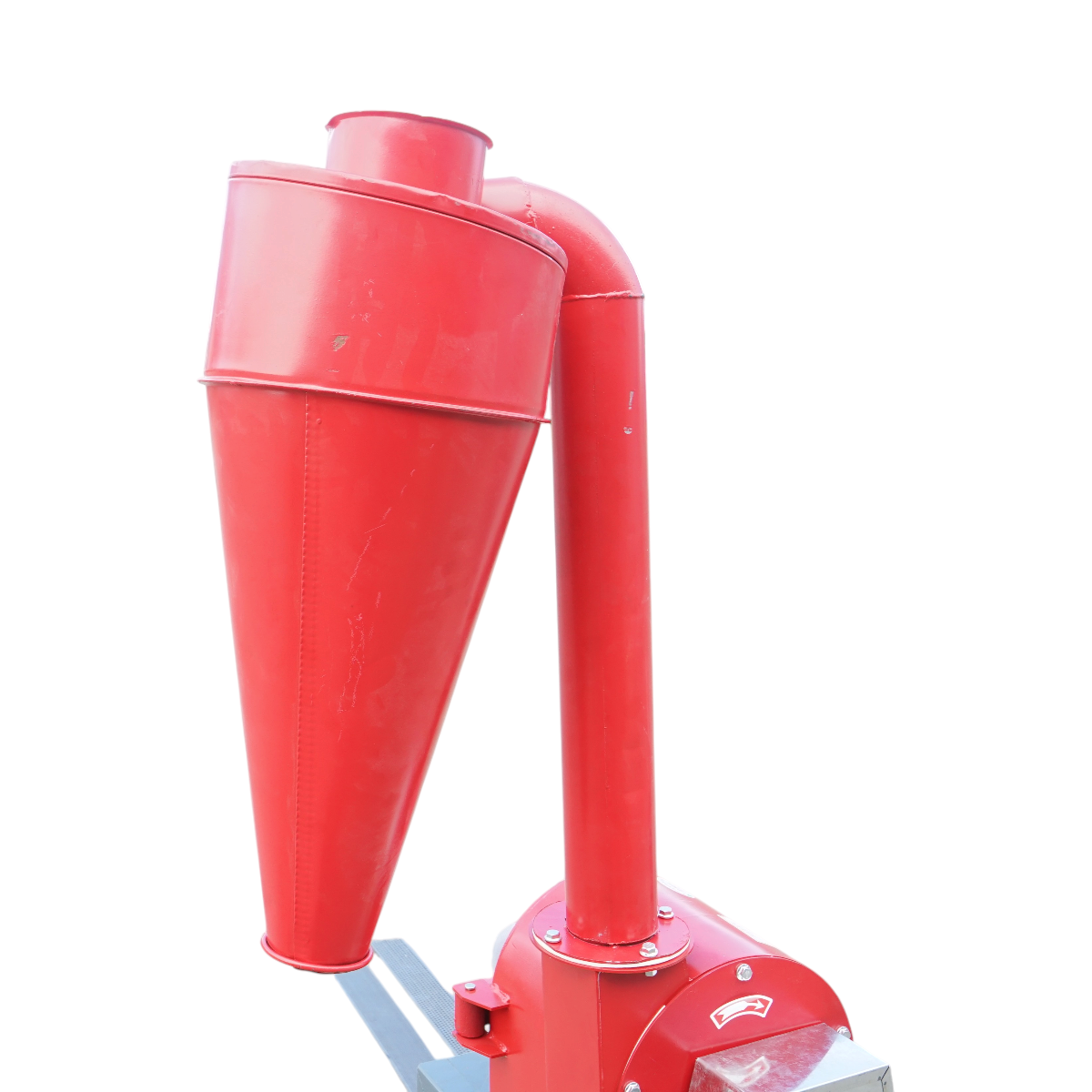 Moara cereale electrica cu aspiratie si ciclon 3kW, 220V, capacitate 400 kg/h, 3 site incluse THOR - imagine 7