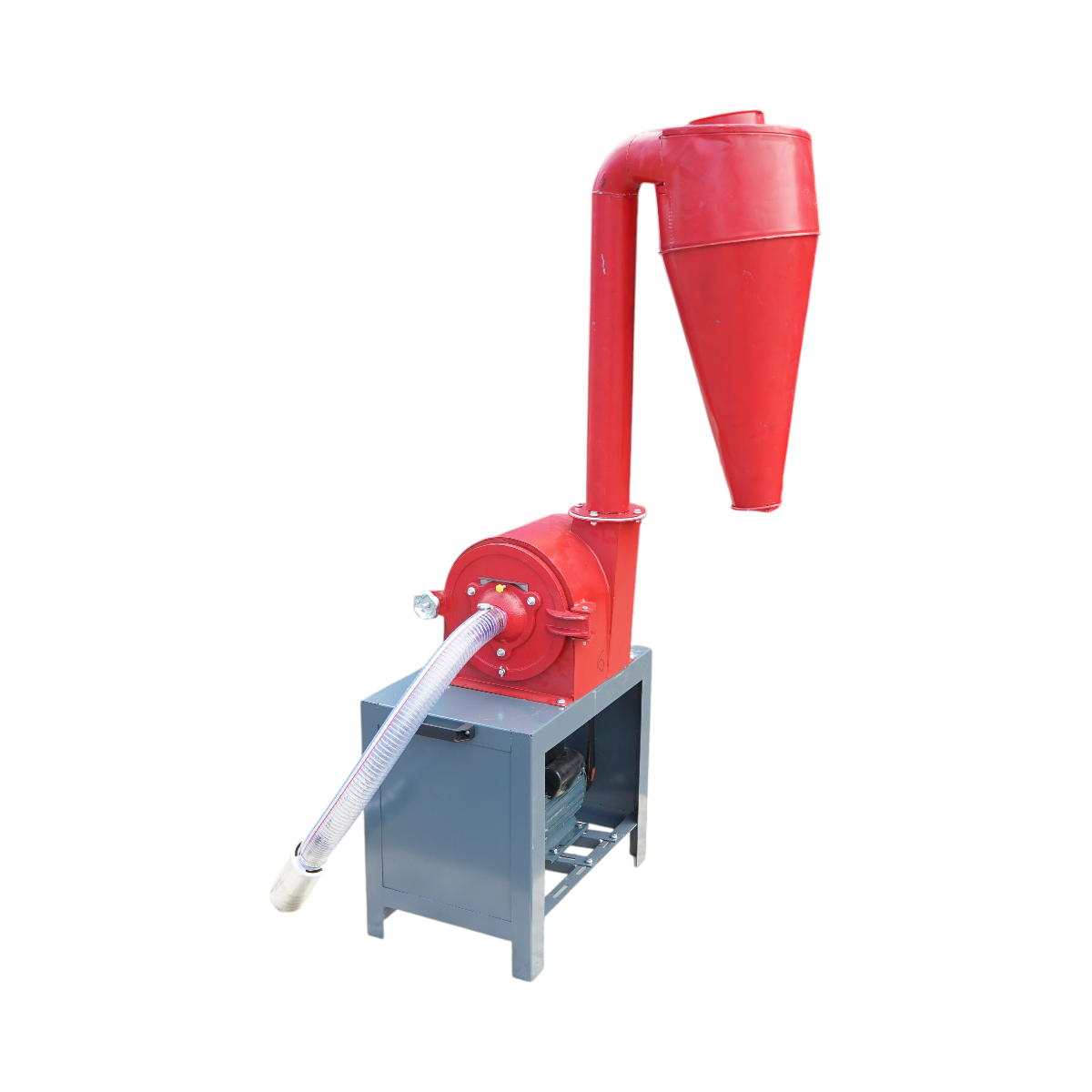 Moara cereale electrica cu aspiratie si ciclon 3kW, 220V, capacitate 400 kg/h, 3 site incluse THOR - imagine 4