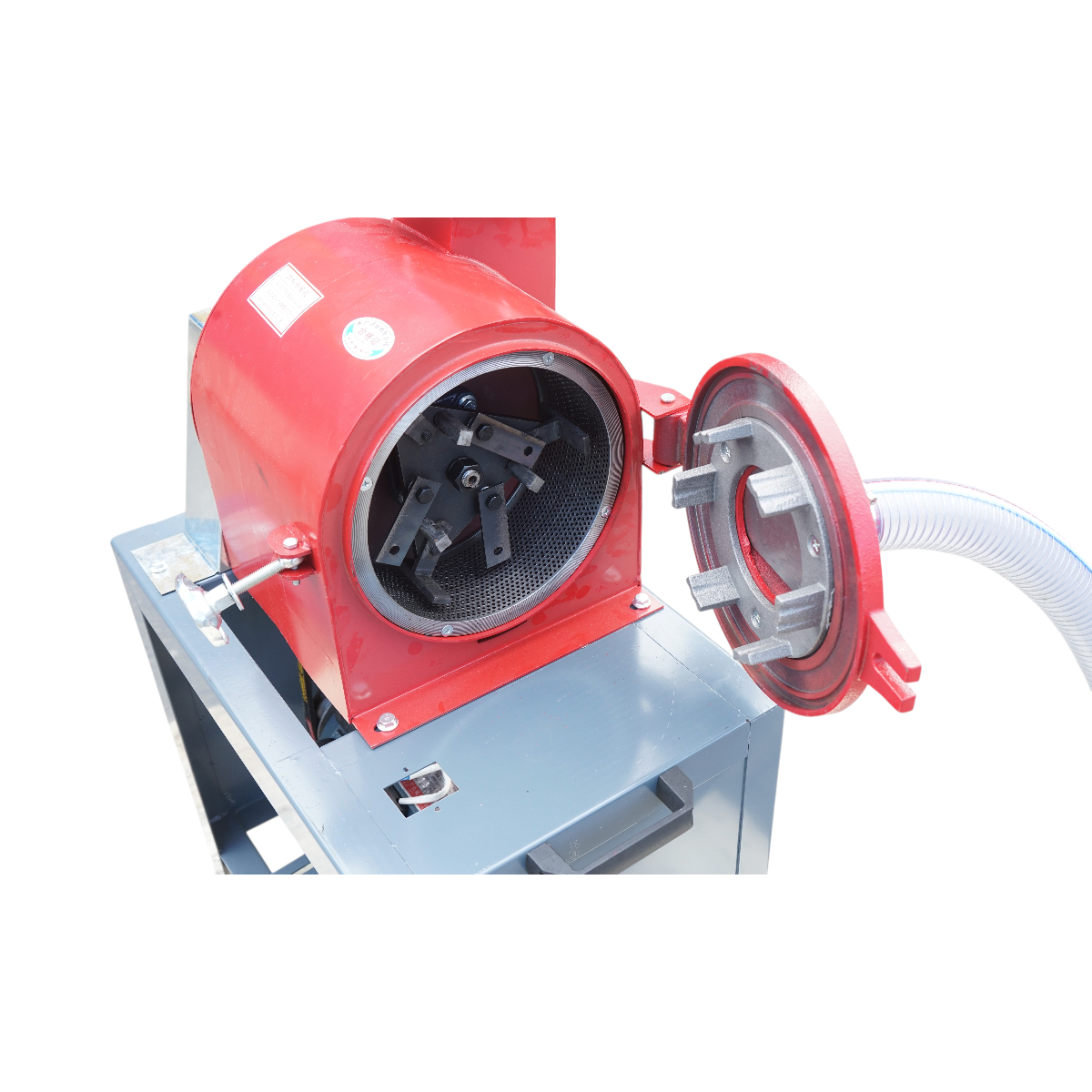 Moara cereale electrica cu aspiratie si ciclon 3kW, 220V, capacitate 400 kg/h, 3 site incluse THOR - imagine 8
