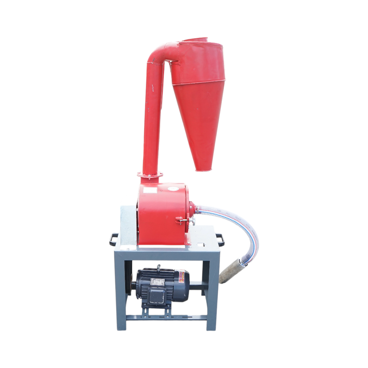 Moara cereale electrica cu aspiratie si ciclon 4.5kW, 380V, capacitate 600 kg/h, 3 site incluse THOR - imagine 5
