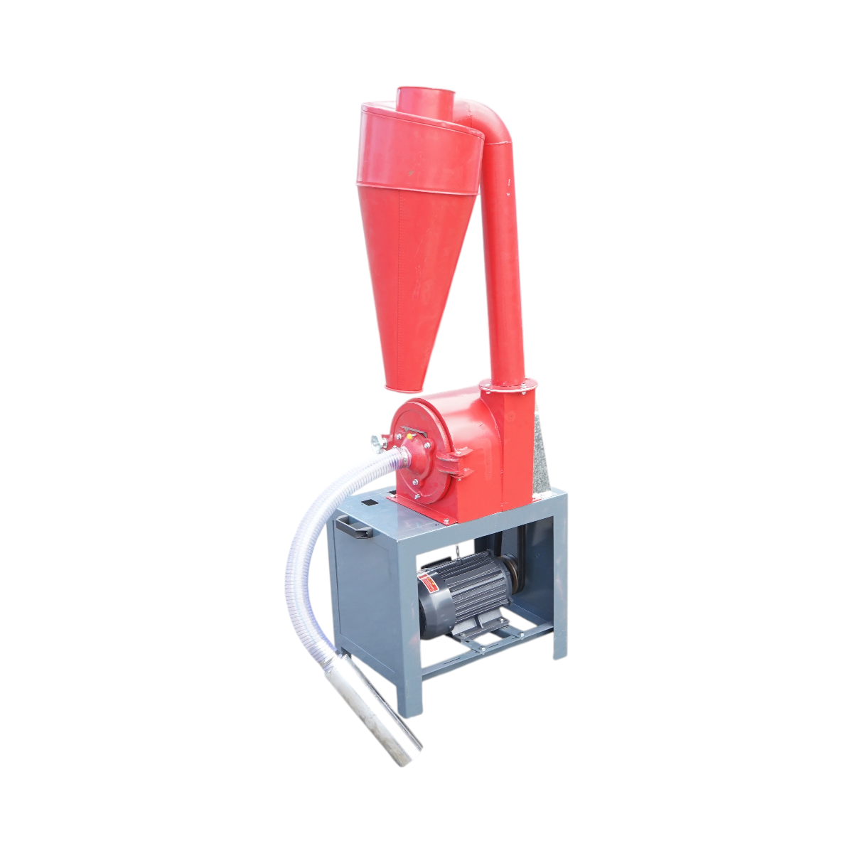 Moara cereale electrica cu aspiratie si ciclon 4.5kW, 380V, capacitate 600 kg/h, 3 site incluse THOR