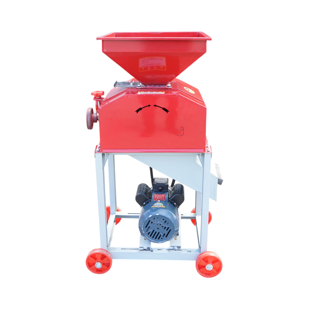 Moara cereale electrica 3kW, 220V, capacitate 1000 kg/h, turatie 1400r/min 400x400x1000mm THOR - imagine 5