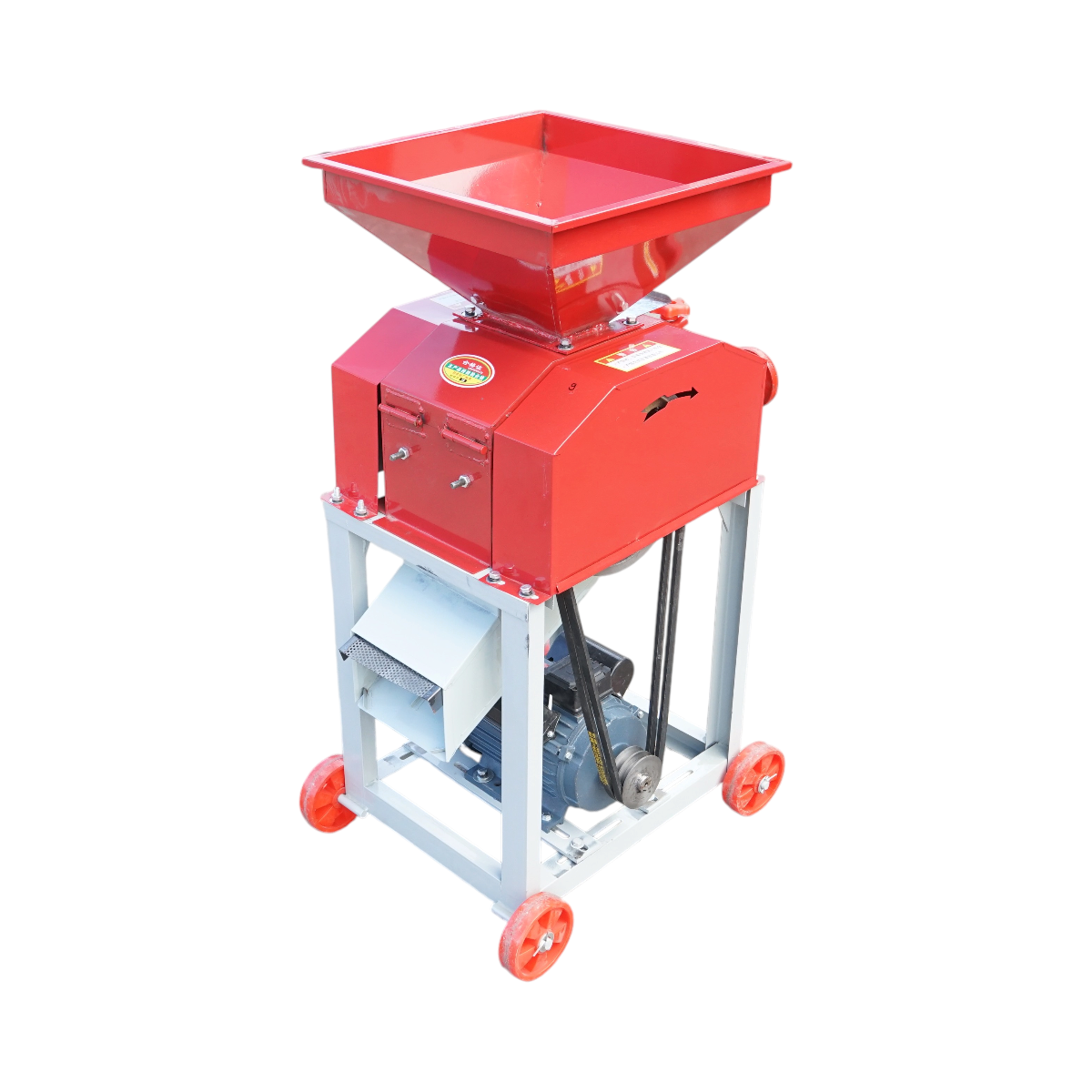 Moara cereale electrica 3kW, 220V, capacitate 1000 kg/h, turatie 1400r/min 400x400x1000mm THOR - imagine 6