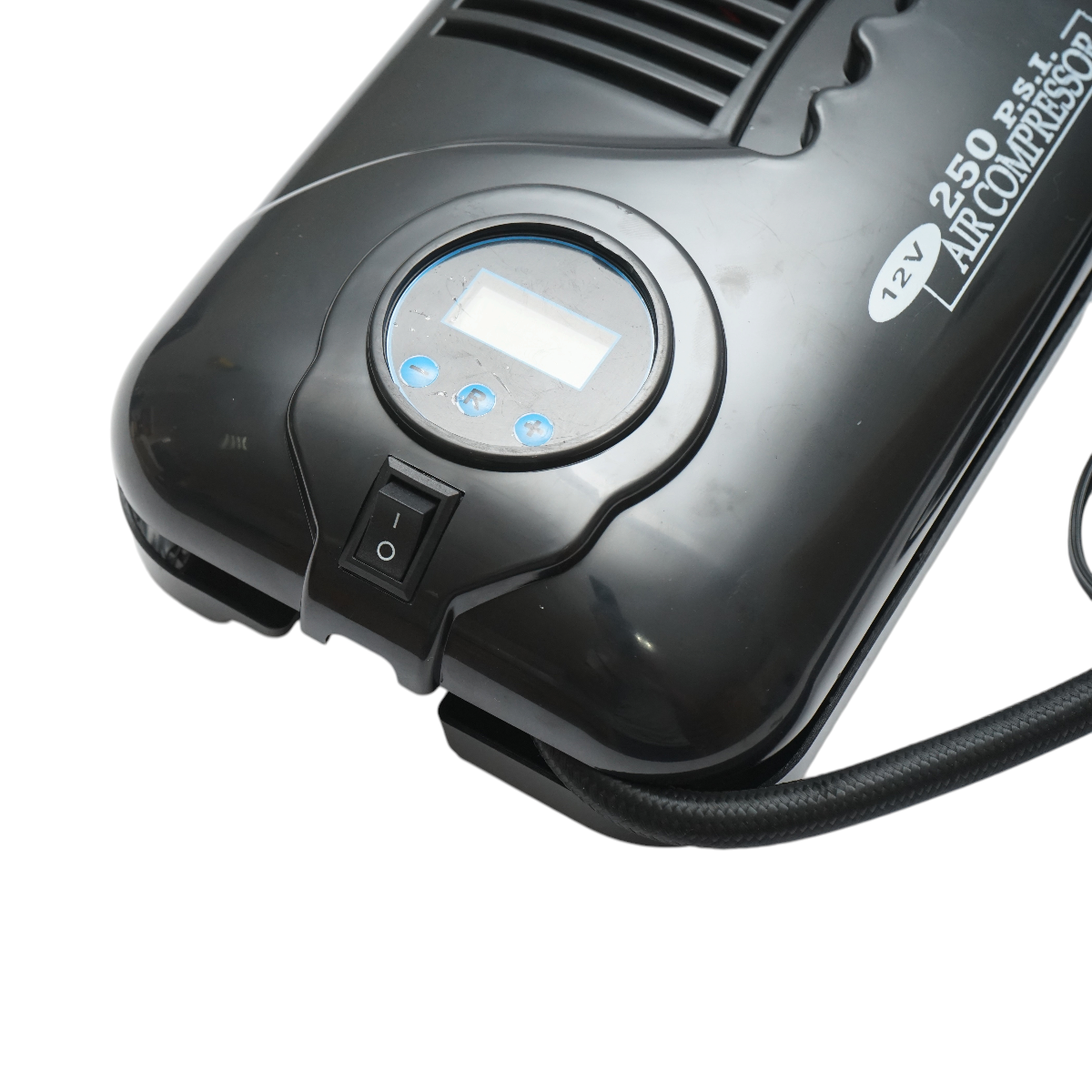 Compresor aer umflat roti digital 12V, 250PSI, oprire automata, cablu 2.8m, alimentare priza bricheta auto - imagine 6