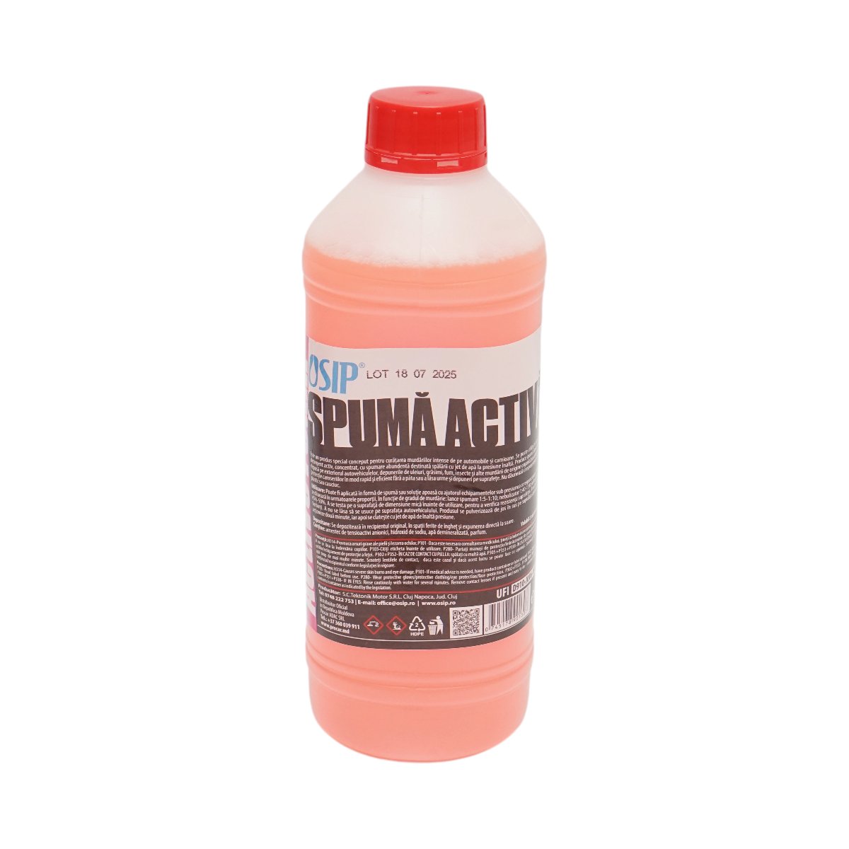 Detergent spuma activa auto exterior concentrat profesional Osip 1kg