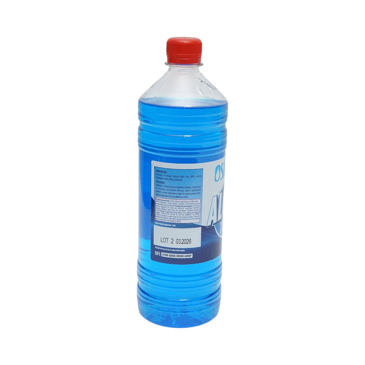 Alcool tehnic 96% albastru Osip 0.9L - imagine 3