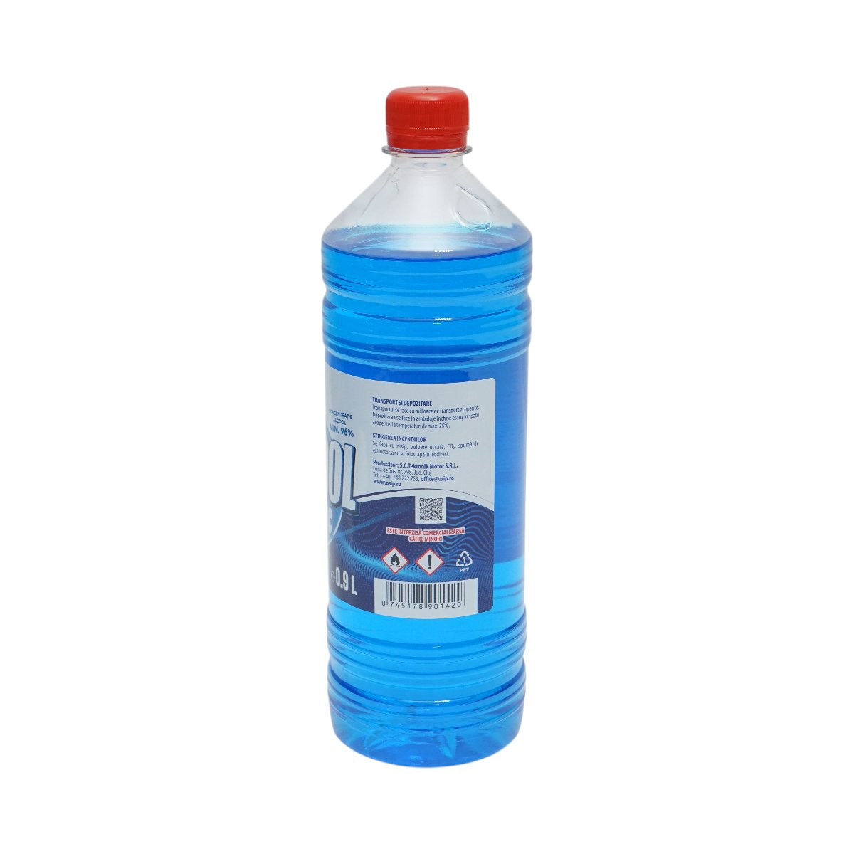 Alcool tehnic 96% albastru Osip 0.9L - imagine 2