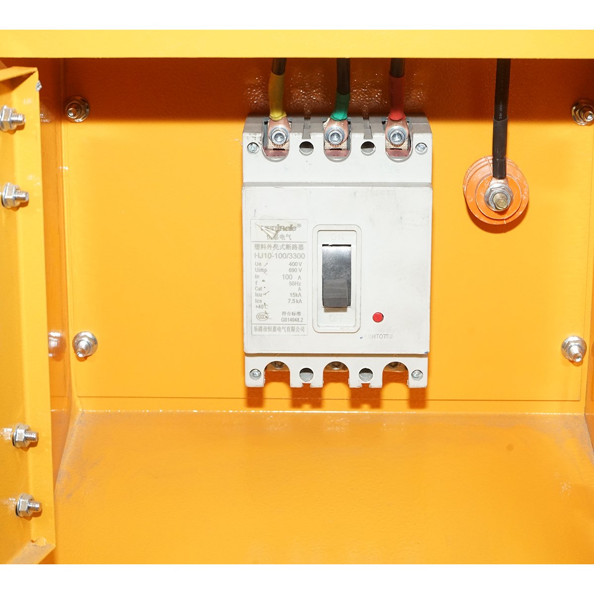 Generator electric trifazat insonorizat 27.5KVA, 230/400V, motor diesel Ricardo 30kW ZH4100D Breckner Germany - imagine 13