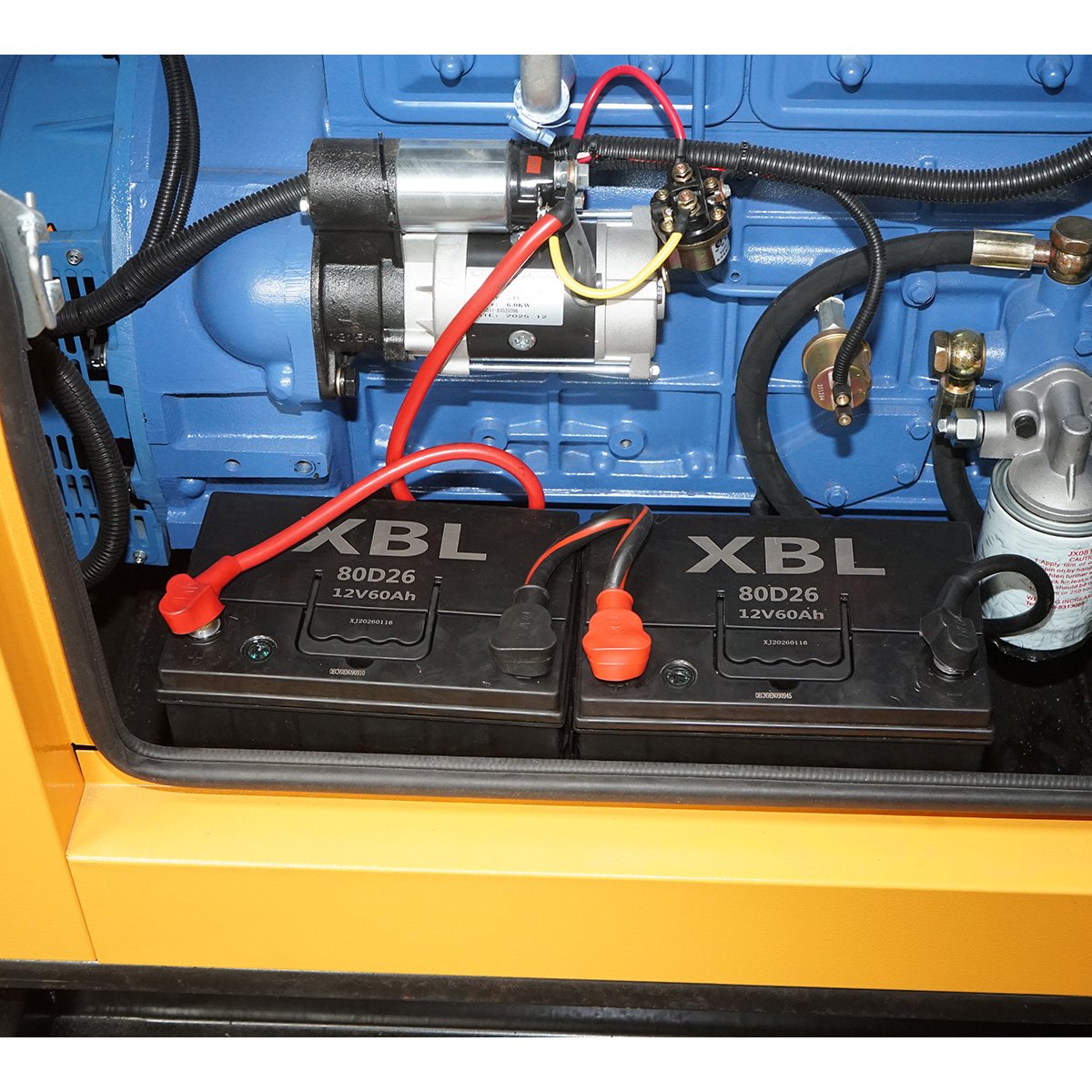 Generator electric trifazat insonorizat 50KVA, 230/400V, motor diesel Ricardo 56kW ZH4105ZD Breckner Germany - imagine 8