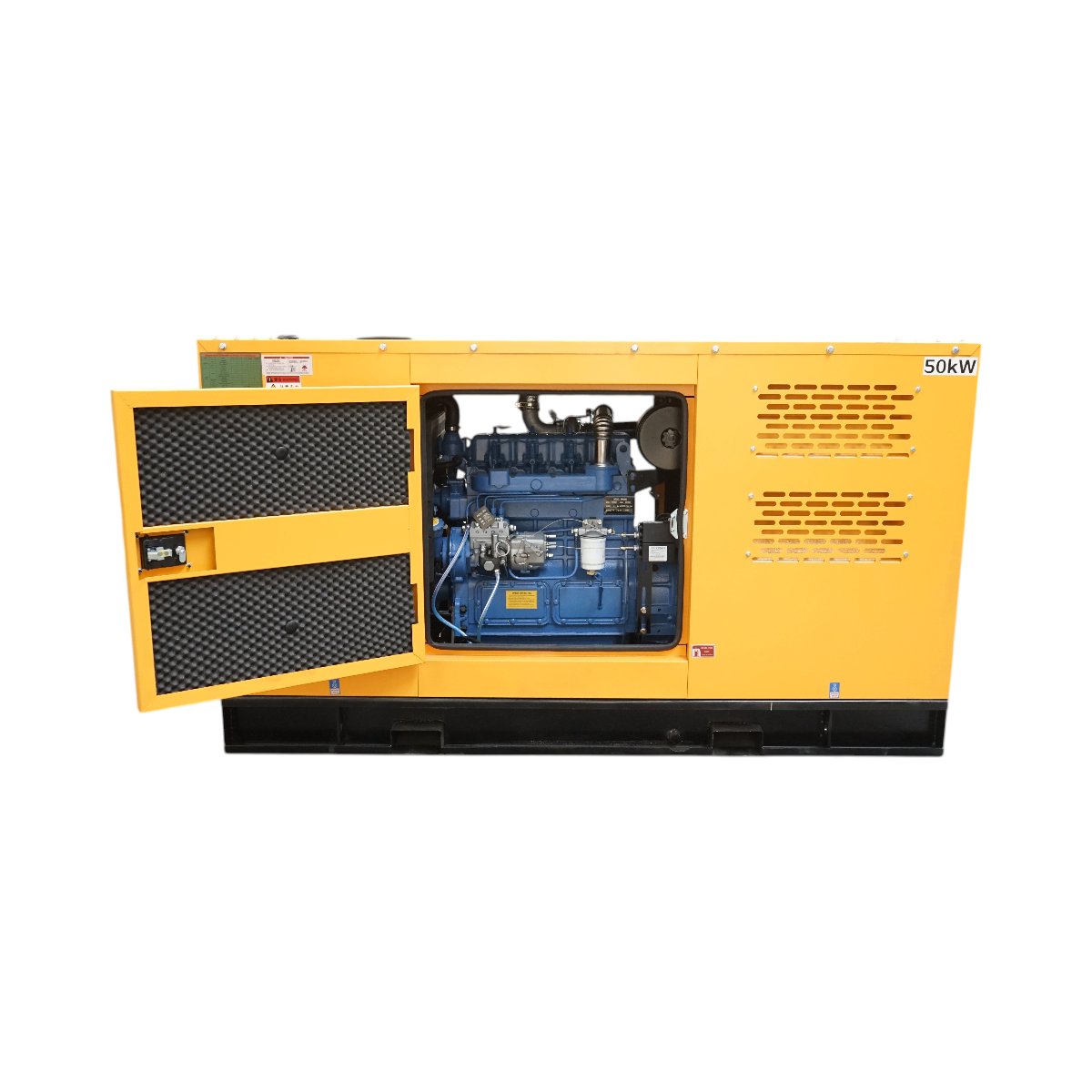 Generator electric trifazat insonorizat 50KVA, 230/400V, motor diesel Ricardo 56kW ZH4105ZD Breckner Germany - imagine 4