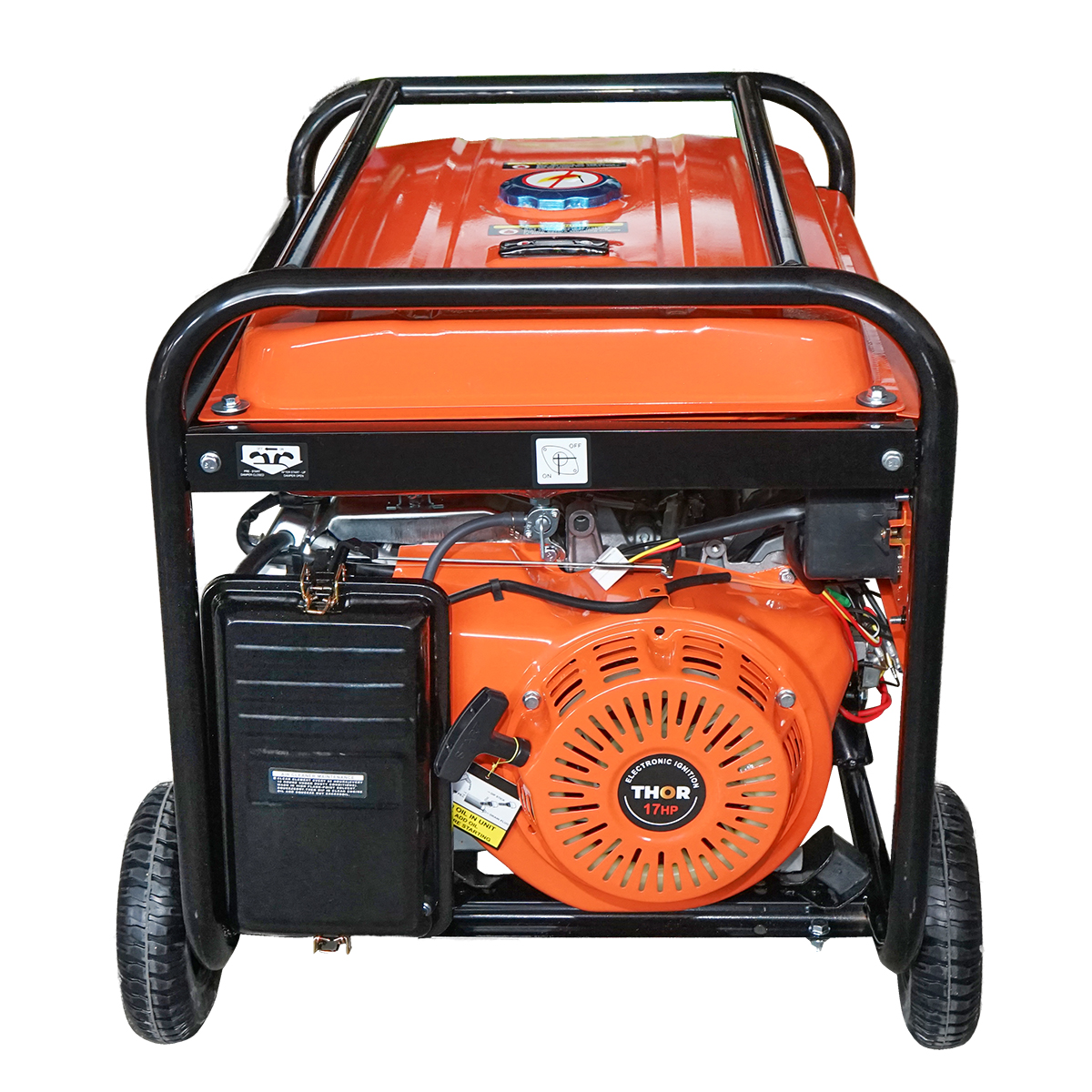 Generator electric pe benzina 220-380V 7.2KW 50Hz cu ATS si pornire electrica/manuala THOR - imagine 3