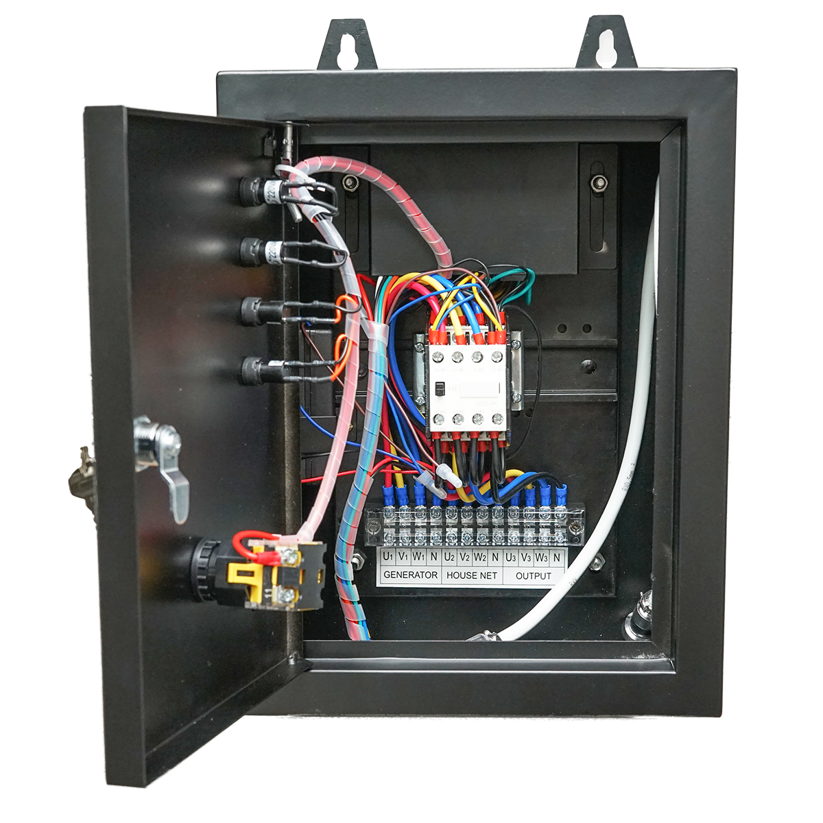 Generator electric pe benzina 220-380V 7.2KW 50Hz cu ATS si pornire electrica/manuala THOR - imagine 7