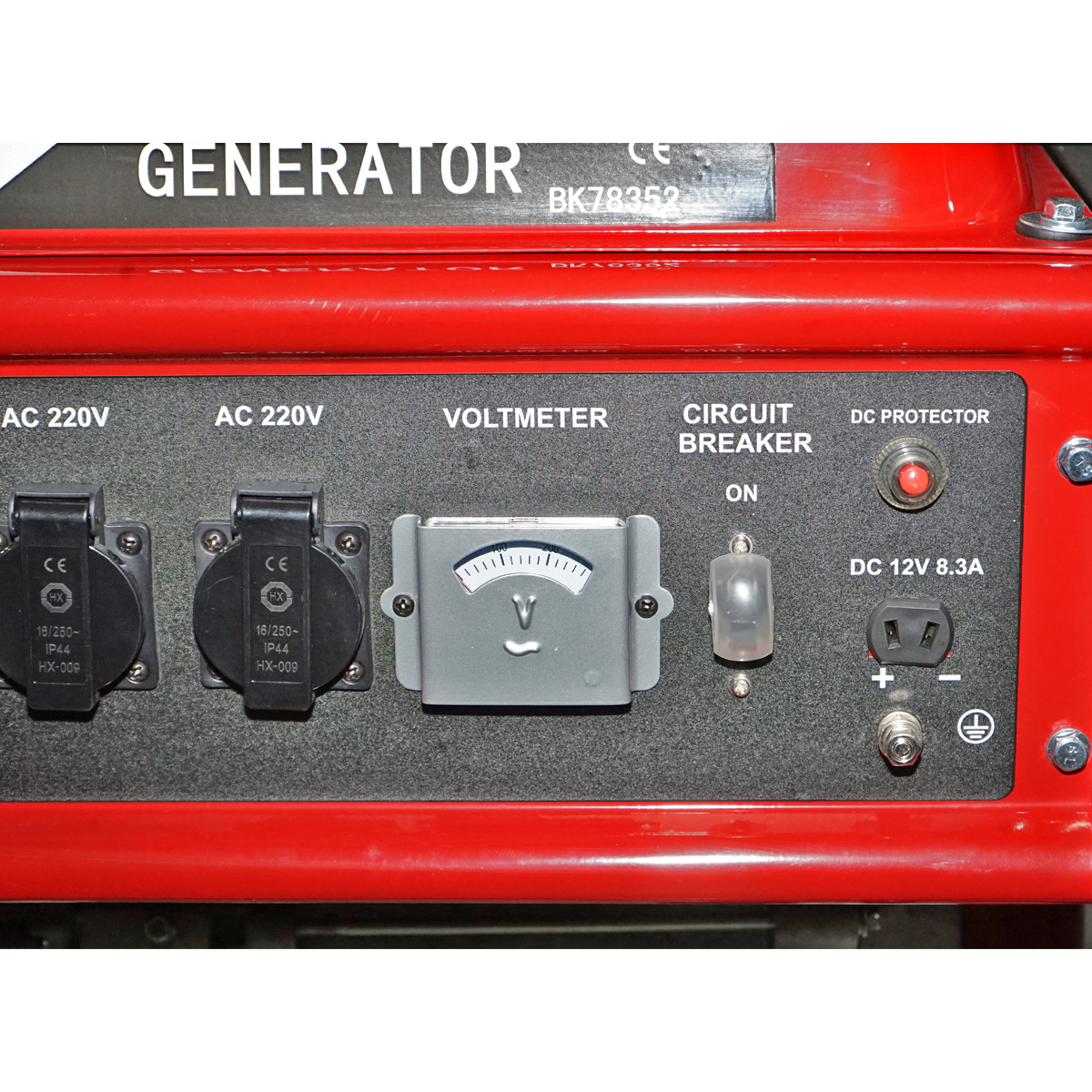 Generator electric 7.5kW/220V, motor pe benzina  17CP, pornire manuala Breckner Germany - imagine 8