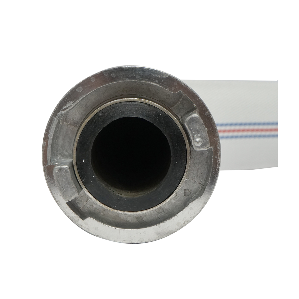 Furtun irigatii/pomp. din PVC 2 toll, lungime 20m cu racorduri aluminu, max 15bar, panzat Breckner Germany - imagine 3