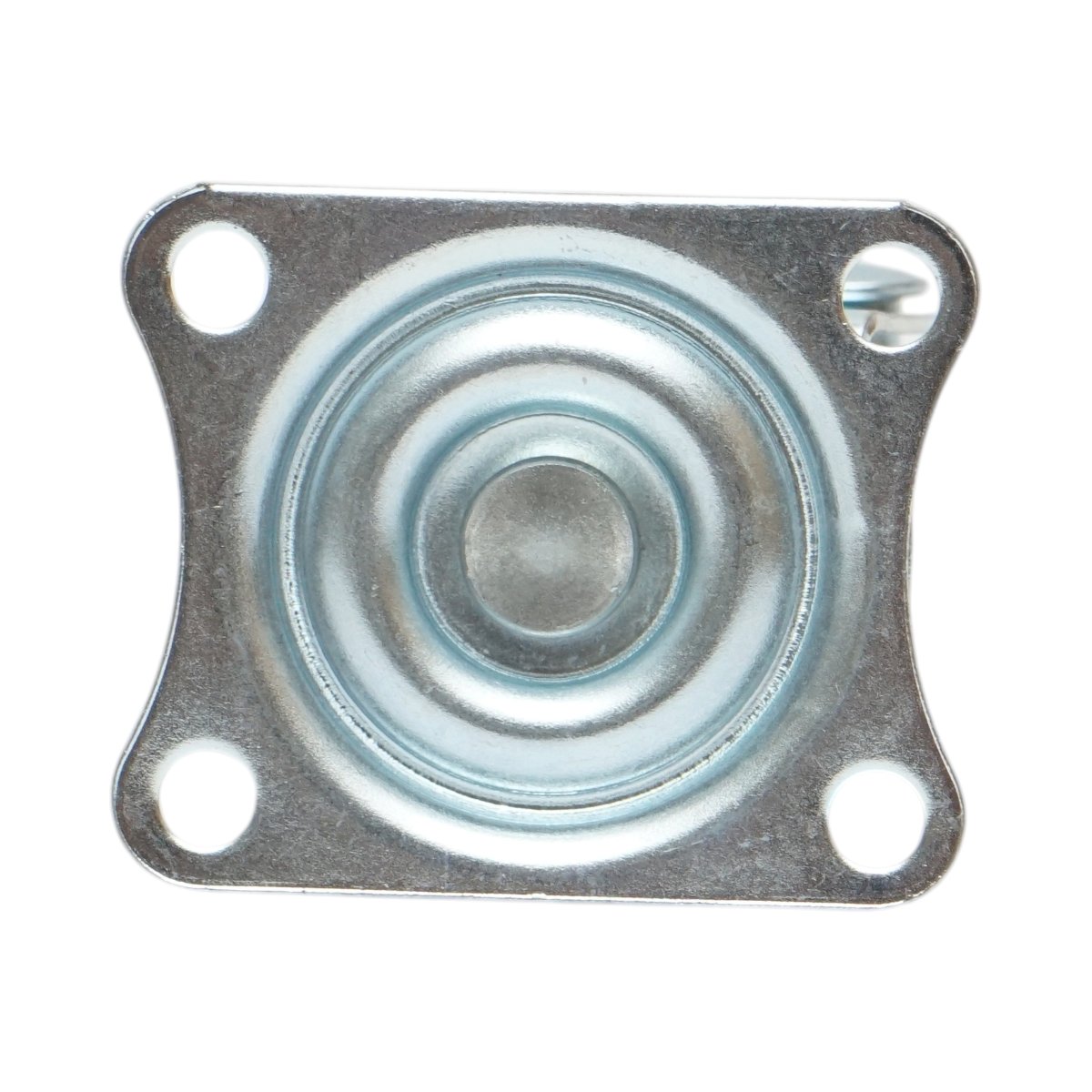 Roata pivotanta 40x17mm fara frana, polipropilena alba, placa otel 45x38mm 20kg - imagine 7