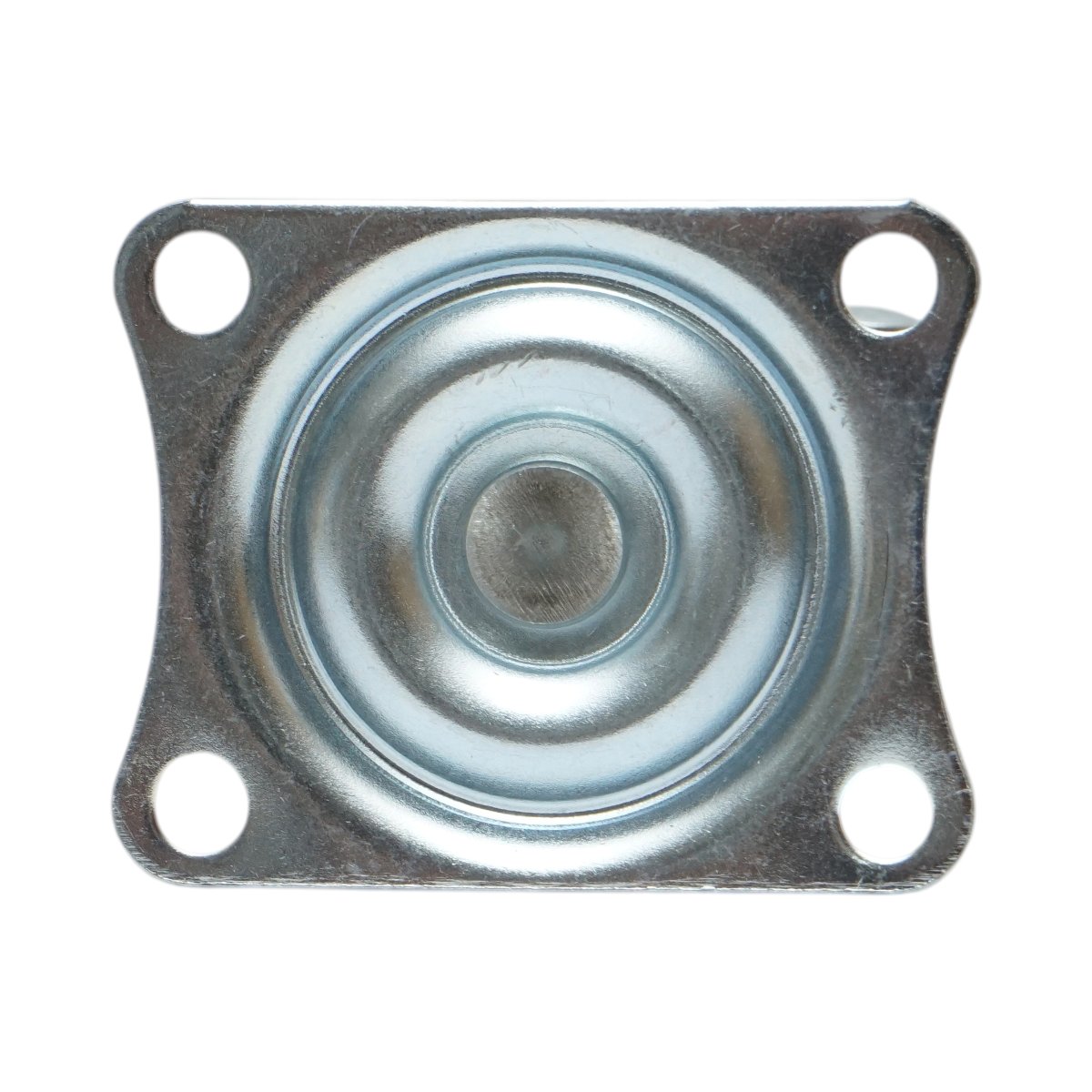 Roata pivotanta 50x22mm fara frana, polipropilena alba, placa otel 58x47mm 30kg - imagine 7