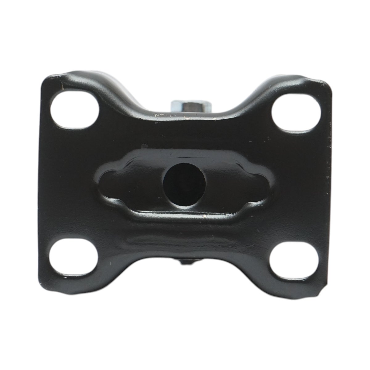Roata fixa 50x24mm fara frana, PVC negru, placa otel 72x52mm 40kg - imagine 7