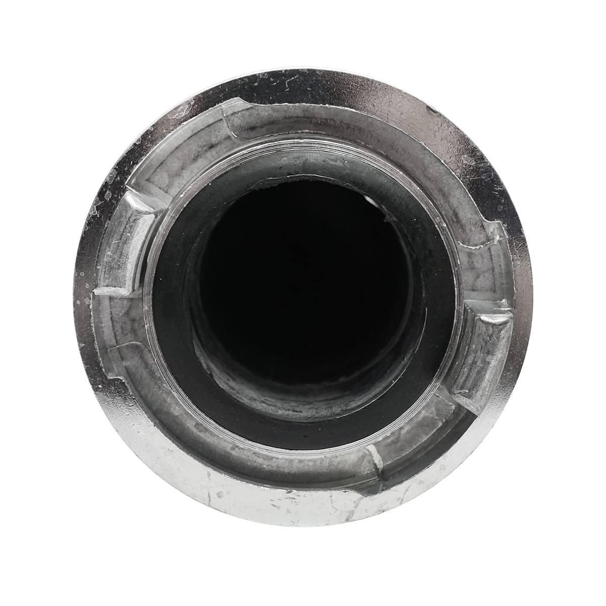 Furtun irigatii/pomp. din PVC 3 toll, lungime 20m cu racorduri aluminu, max 10bar, panzat Breckner Germany - imagine 3