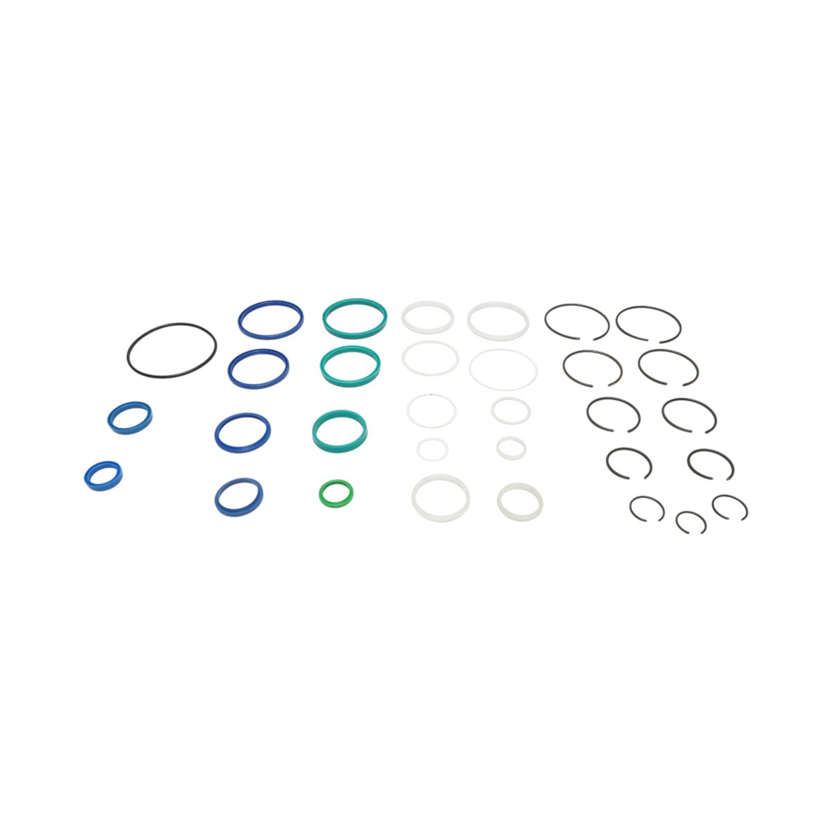 Set garnituri reparatie cilindru hidraulic basculare remorca 6T cu 6 trepte DISCT44 - imagine 2