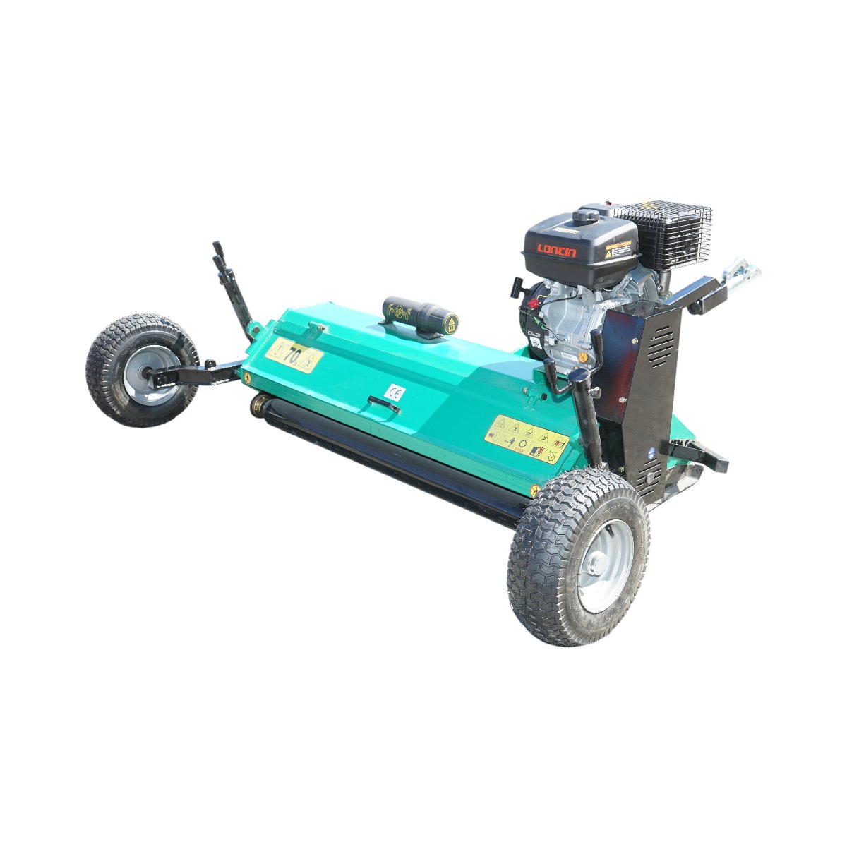 Tocatoare resturi vegetale tractabila ATV150, motor benzina Loncin 15CP, latime de lucru 150cm - imagine 6