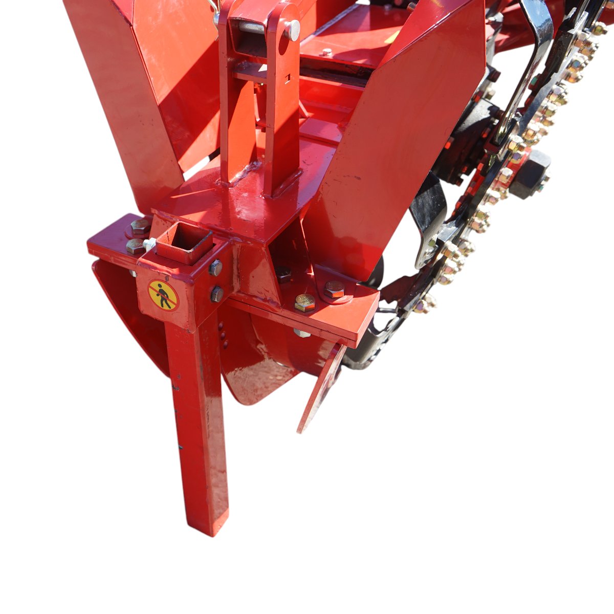 Masina de sapat santuri 350-450mm, adancime 350-450mm pentru tractor 50-80CP, cardan inclus - imagine 8