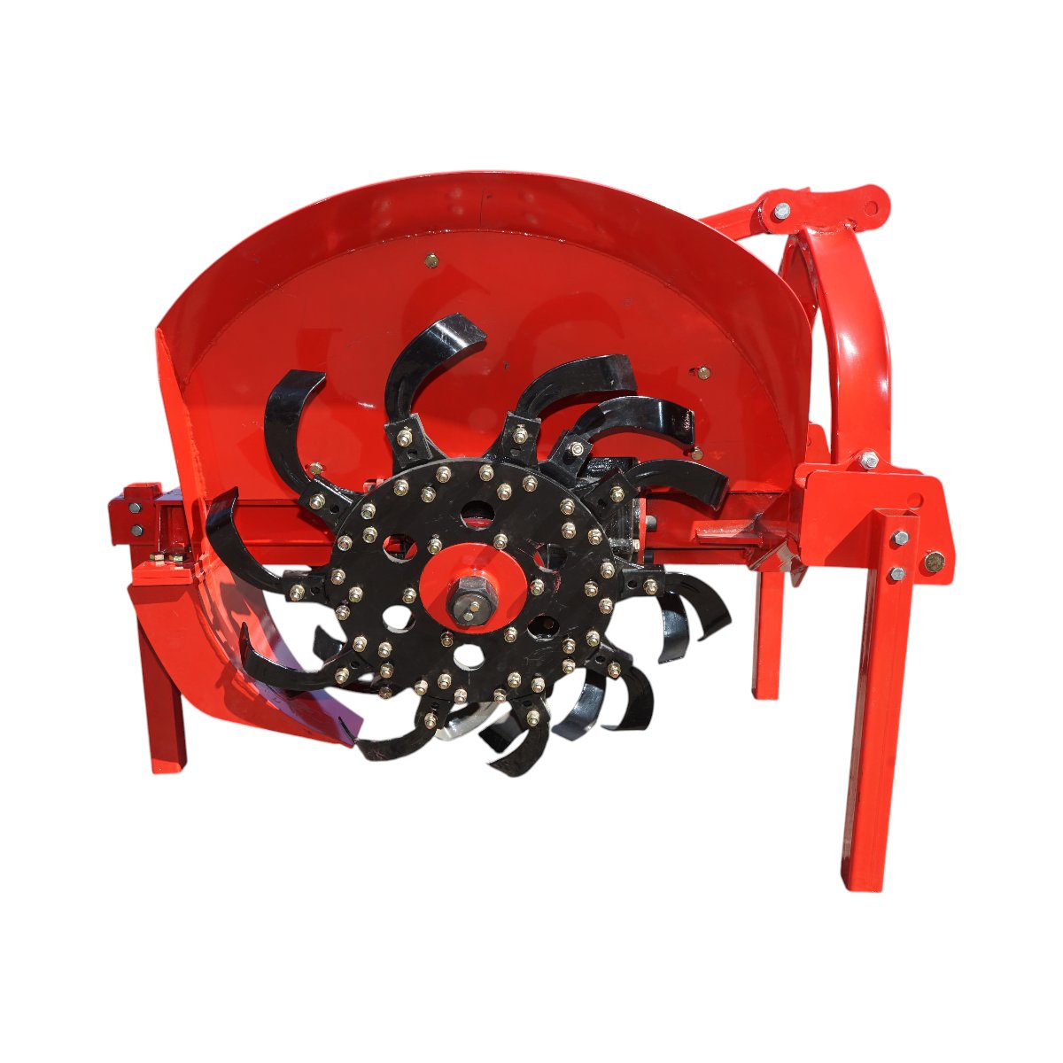 Masina de sapat santuri 350-450mm, adancime 350-450mm pentru tractor 50-80CP, cardan inclus - imagine 3