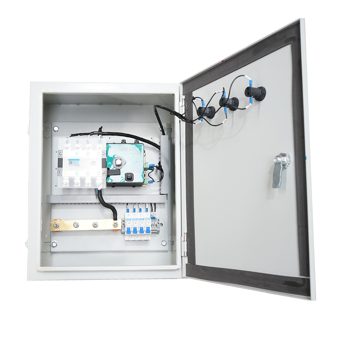 Generator electric trifazat 28KVA, 230/400V cu motor diesel Ricardo N4100DS-30KW si ATS 100A - imagine 12