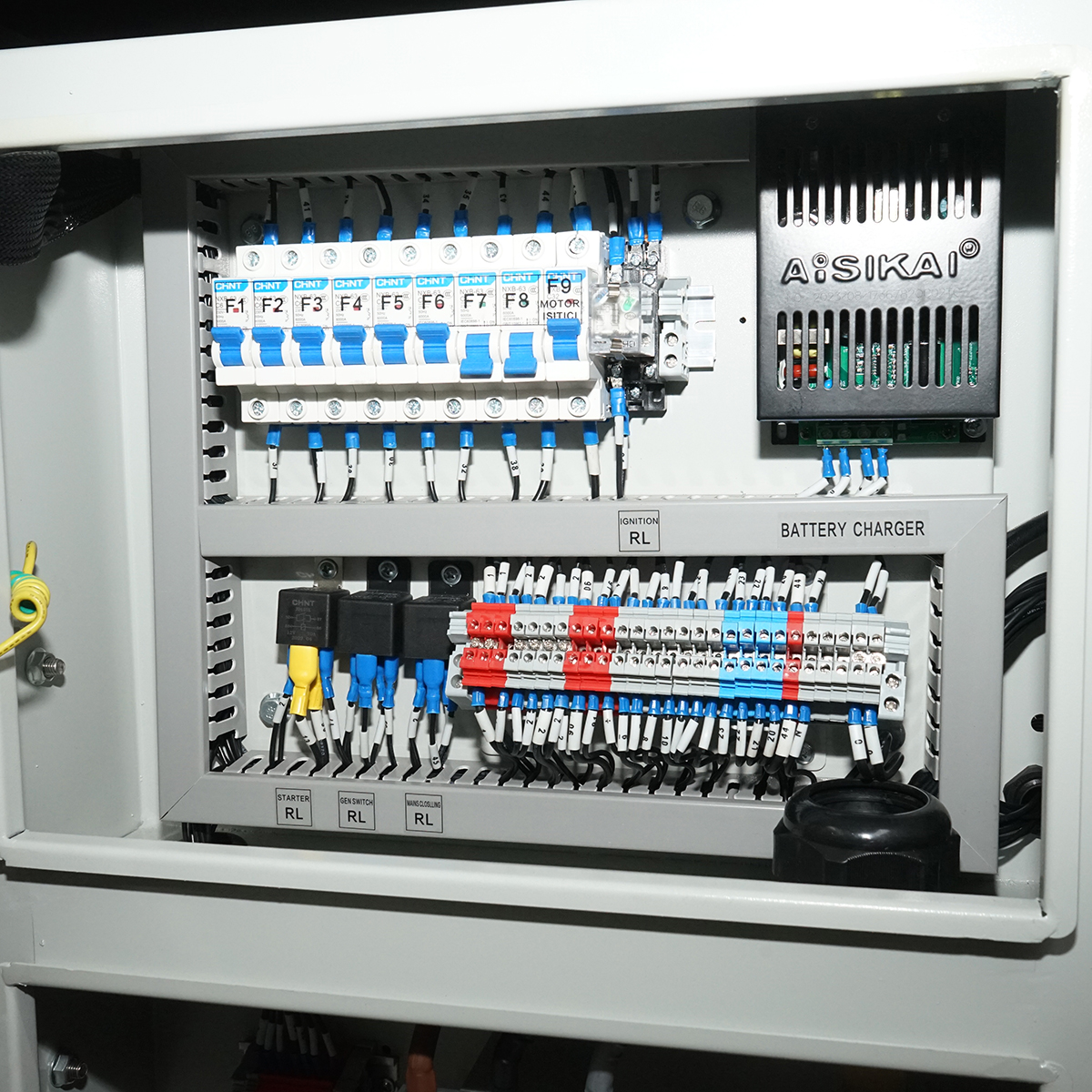 Generator electric trifazat 28KVA, 230/400V cu motor diesel Ricardo N4100DS-30KW si ATS 100A - imagine 9