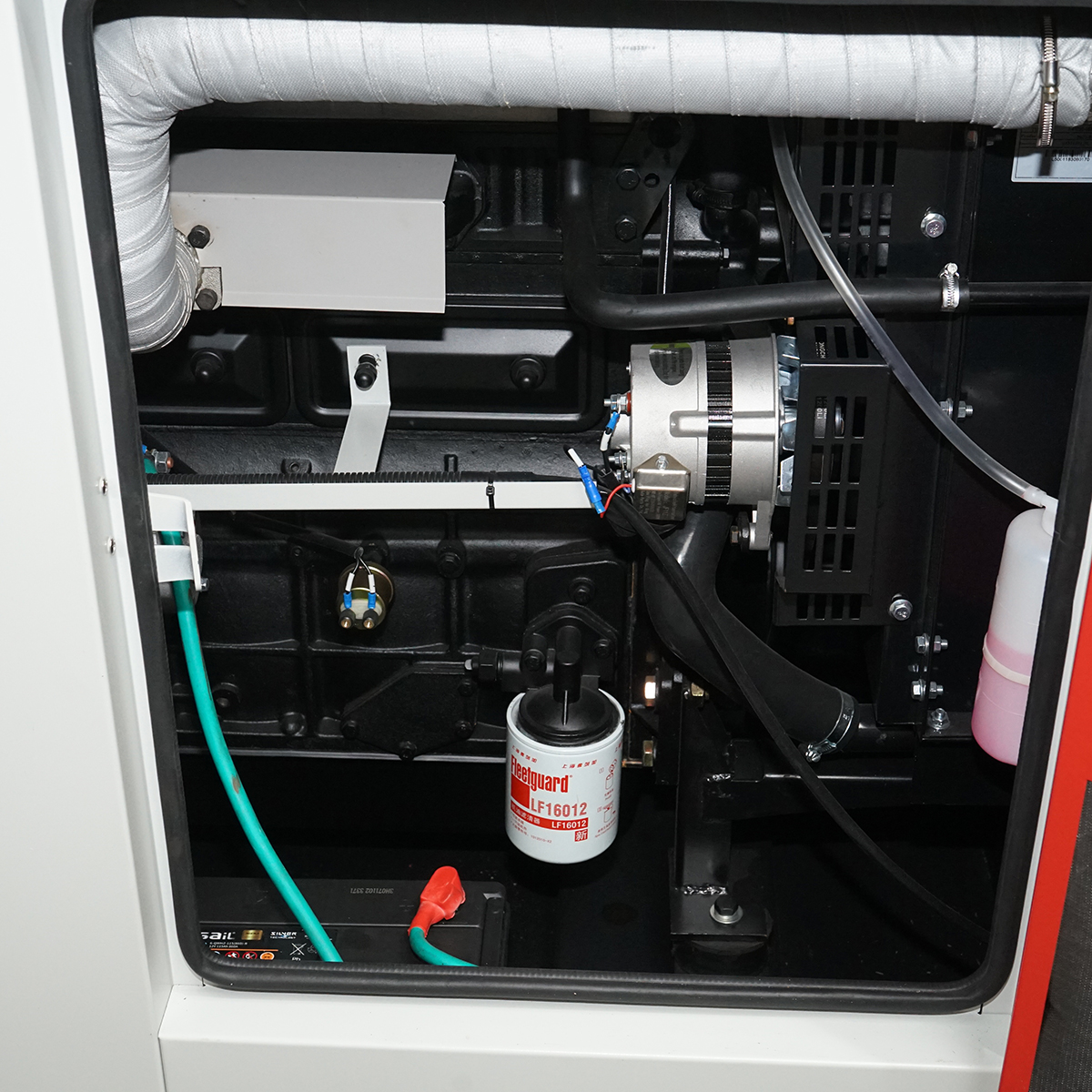 Generator electric trifazat 28KVA, 230/400V cu motor diesel Ricardo N4100DS-30KW si ATS 100A - imagine 7