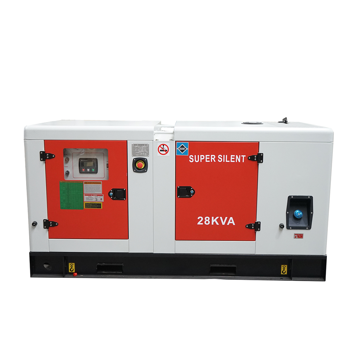 Generator electric trifazat 28KVA, 230/400V cu motor diesel Ricardo N4100DS-30KW si ATS 100A - imagine 13