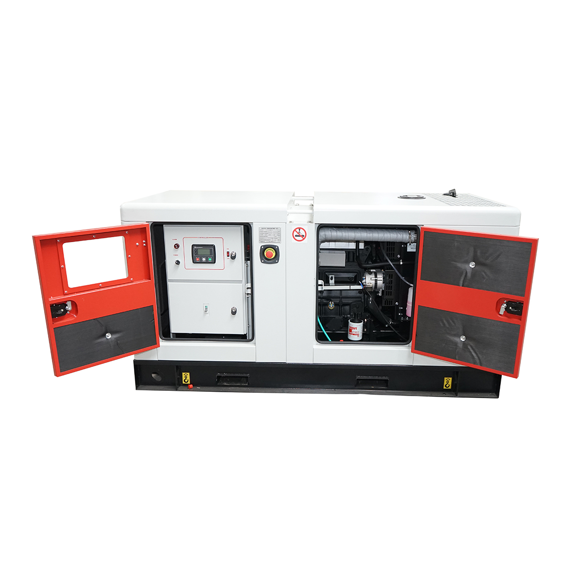 Generator electric trifazat 28KVA, 230/400V cu motor diesel Ricardo N4100DS-30KW si ATS 100A - imagine 3