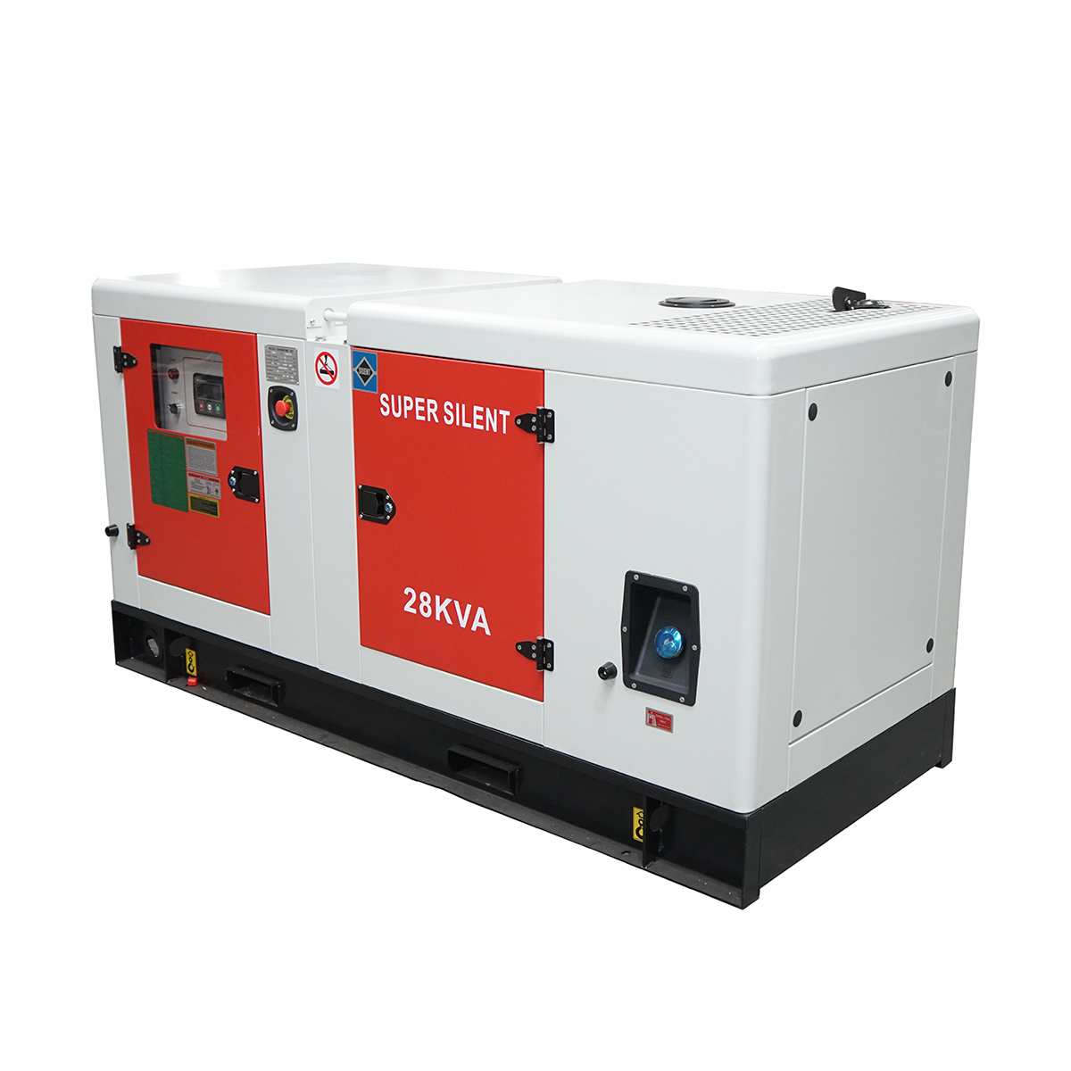 Generator electric trifazat 28KVA, 230/400V cu motor diesel Ricardo N4100DS-30KW si ATS 100A - imagine 2